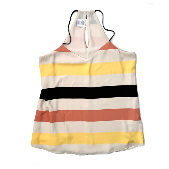 Express Striped V Neck Tank/Cami Top - Picture 7 of 9